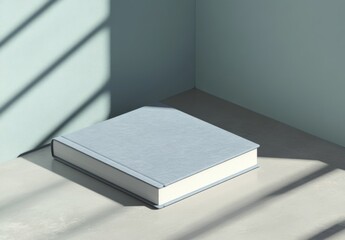 Book Cover Mockup with Editable Background