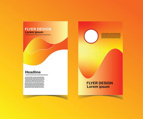 Abstract geometric gradient posters set. Minimalist elegant style cover templates collection with monochrome geometric round shapes. Vector design for social media, cover, banner, flyer.