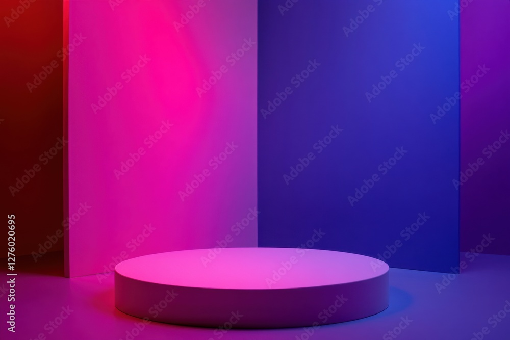 Poster high quality studio backdrop with soft gradient lighting perfect for creative projects and text plac