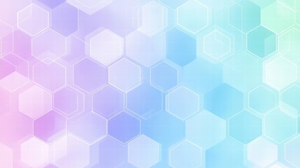 pastel hexagon pattern background