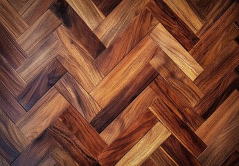 Brown wood texture from natural tree. Beautifully patterned wooden planks, hardwood floor background