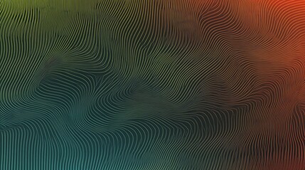 Fototapeta premium Abstract wavy lines, gradient background