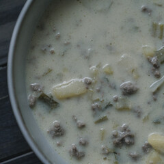 Kräftige Hackfleisch-Lauch-Suppe – Wärmendes Winteressen