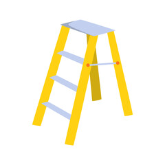 Construction Ladder Tool Illustration