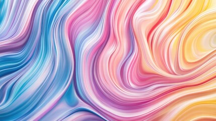 Obraz premium colorful abstract swirls background