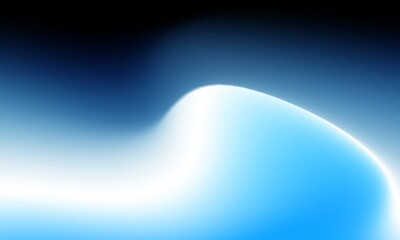Abstract Blue Gradient with Light and Shadow. Smooth abstract digital gradient featuring a soft blue and white color transition with a glowing effect, creating a futuristic ambiance.