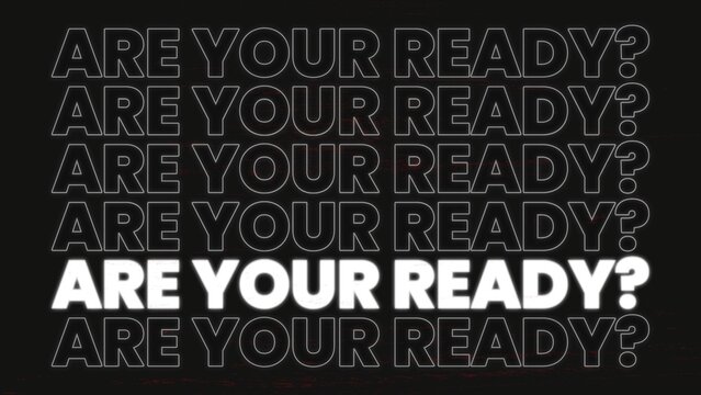 Modern Urban Flashing Kinetic Typography Text