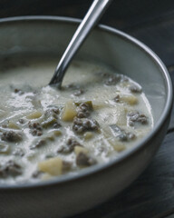 Kräftige Hackfleisch-Lauch-Suppe – Wärmendes Winteressen