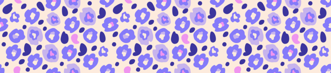 Floral trendy seamless pattern design. Pattern with floral for fabric, textiles, clothing, wrapping paper, cover, banner