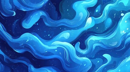 Obraz premium abstract blue swirl background