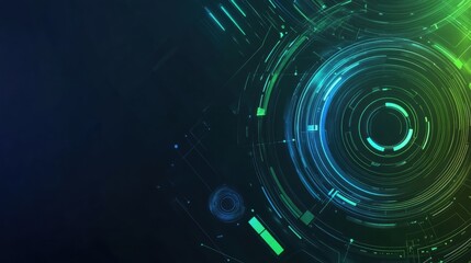 Obraz premium abstract futuristic technology background