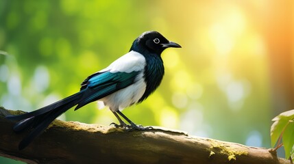 distinctive birds black