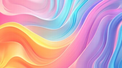 Obraz premium pastel wave abstract background