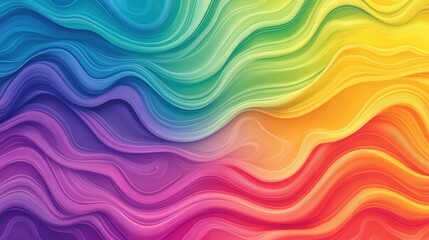 colorful abstract wave background