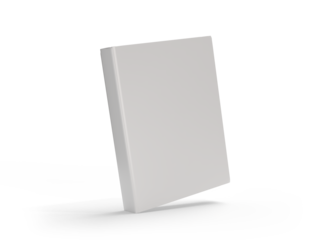 3D Realistic open hard cover book or magazine with blank page mockup isolated on background. Blank template for presentation a publication, notebook, catalogs, magazines, diary, journal, booklet