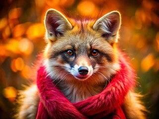 Adorable Velvety Mammal Posing Playfully - Cute Animal Stock Photo