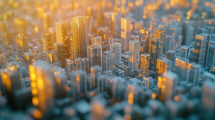 3d illustration of a white light bulb. Abstract technology is a big data. Information integration algorithms and algorithms for innovation. Three-dimensional depiction of a lifestyle white light bulb.