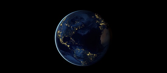 Earth at Night: A Celestial View of Urban Lights