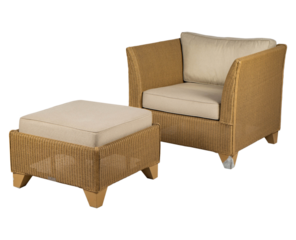 brown leather armchair isolated  Garden and Patio Furniture - Creative Interiors and Design 