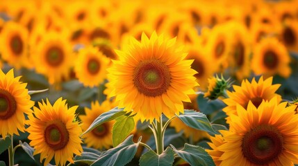 Fototapeta premium flowers red orange yellow