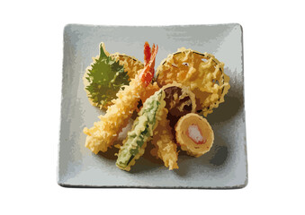 日本食の天ぷら