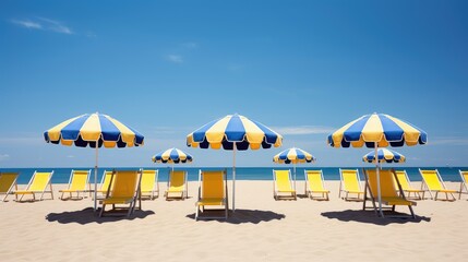 leisure yellow and blue summer