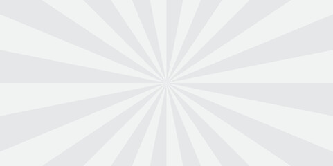 Abstract white and gray retro with sunburst pattern colorful design. Vintage sunrays illustration swirl grunge backdrop line. sun beam vector banner design and comic burst gradient concept pattern.	
