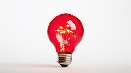 glow holiday lights on white background