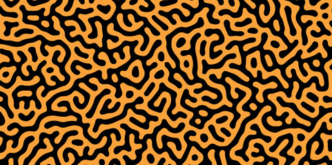 Abstract Turing pattern background. paper, texture, unique, Turing, pattern, organic, wrapping, Colorful, stipple, dots, line. Reaction diffusion. chaotic motion. Hand drawn. Seamless, business, arts.