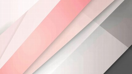abstract geometric background with pink and gray overlapping sha