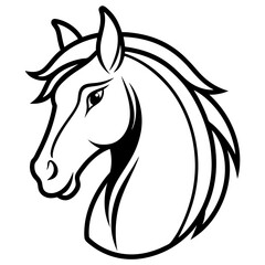 Horse Logo Design Vector: Elegant Stallion Silhouettes & Icon Set