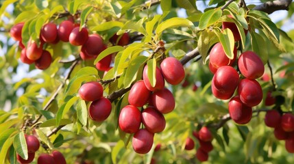 Obraz premium fruit jujube tree