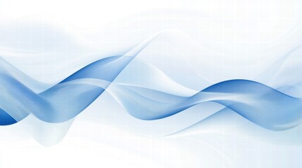 abstract blue wave background