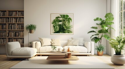 Fototapeta premium decor living rooms with plants