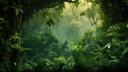 foliage green natural background