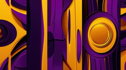 colors purple yellow graphics