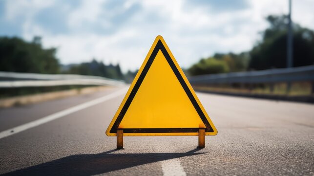 caution yellow triangle