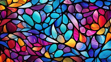 patterns stained glass seamless texture