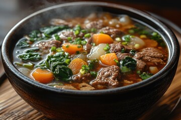A big bowl of vegetable stew