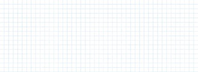 Texture of graph paper, Blue grid line paper sheet, banner
