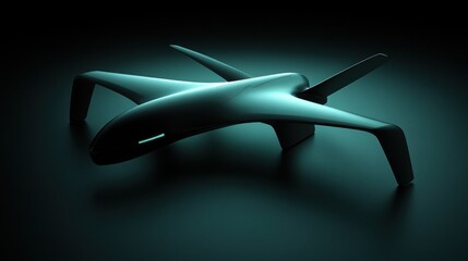 Futuristic Aircraft Design: Sleek, Stealthy, and Sustainable