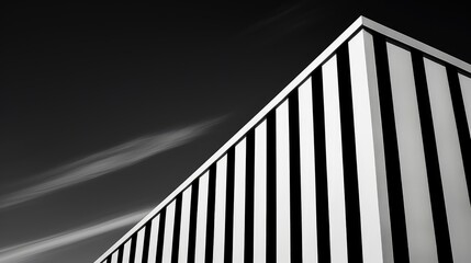 Naklejka premium monochrome black and white diagonal stripes