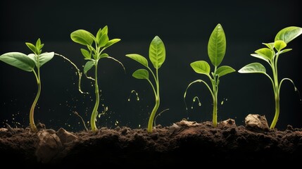 nature plants growing time lapse