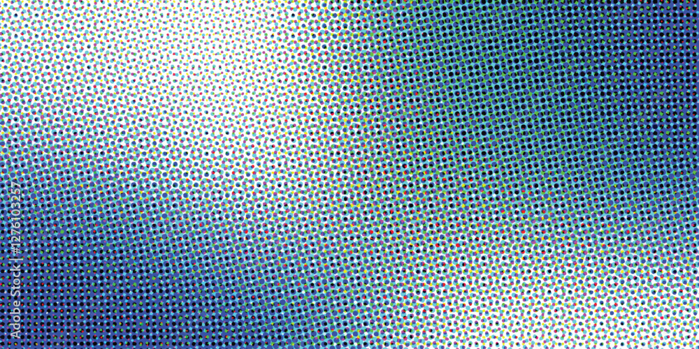 Canvas Prints abstract blue background with dots