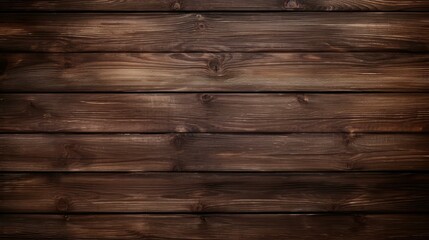 Obraz premium matte dark brown wood background