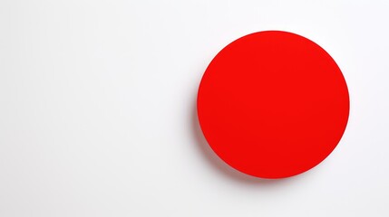 simple white background circle