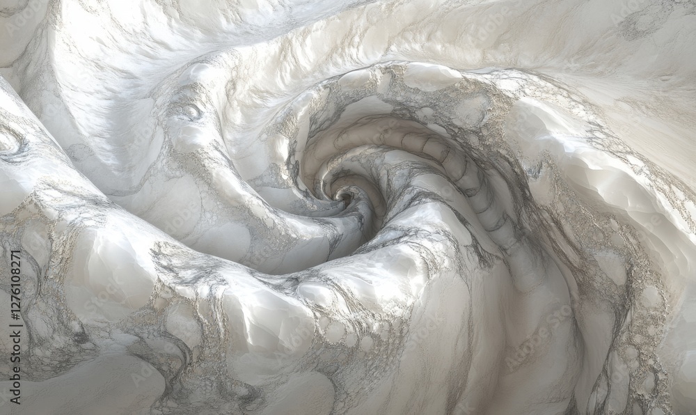 Poster abstract swirling pattern of light and shadow creating a dynamic, fluid texture in a serene backgrou
