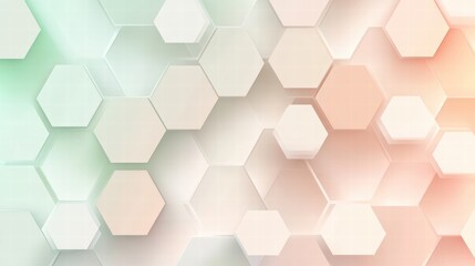 Naklejka premium abstract hexagon pattern background