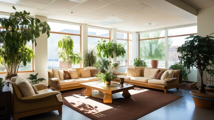 Fototapeta premium design corporate office space