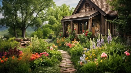 weathered rustic spring